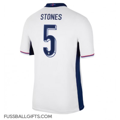 England John Stones #5 Fußballbekleidung Heimtrikot EM 2024 Kurzarm England John Stones #5 Fußballbekleidung Heimtrikot EM 2024 Kurzarm